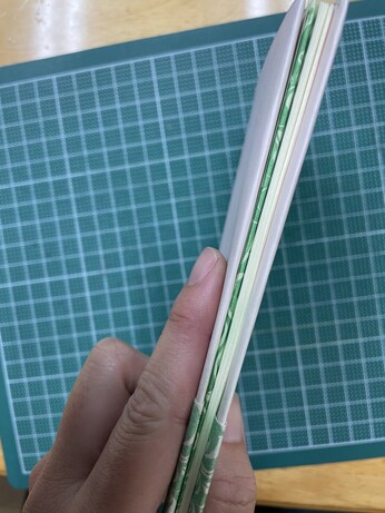 袋綴じのページがある