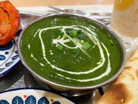 ほうれん草チキンカレー